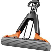 佳帮手海绵拖把家用一拖净免手洗2024干湿两用懒人拖布吸水胶棉 【二段挤水】28cm 单头