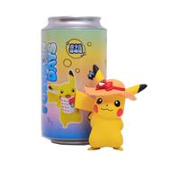 虎敖宝可梦摆件 皮卡丘萌萌罐手办动漫车内装饰品桌面摆件 度假款 皮卡丘萌萌罐 度假款