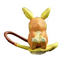 虎敖宝可梦摆件 萌力出击系列手办动漫摆件 阿罗拉雷丘 萌力出击系列手办 阿罗拉雷丘