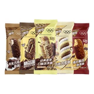 蒙牛 随变香草随芯脆随变转牛乳麦片脆皮混合雪糕冰淇淋 全随变