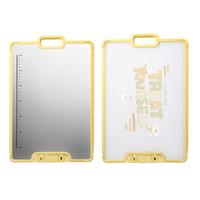 双面菜板可立砧板抗菌防霉家用不锈钢面板切菜板自带磨刀案板