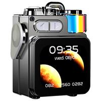 纽曼 电脑音响蓝牙音箱便携式歌词显示电脑手机内置麦克风低音炮桌面户外金属口袋小音响带显示屏