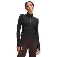 lululemon 丨Define 女士短款夹克 *罗纹 Nulu™ 芯吸 LW3HB6S 黑色 XS /4