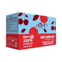 天地壹号阔叶车厘子山楂汁250ml*10盒果汁含量100%儿童饮料0添加剂
