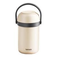 泰福高（TAFUCO）保温饭盒带饭饭盒316不锈钢保温桶 T0334-象牙白-2.5L 【带便携包+餐具】象牙白-2.5L