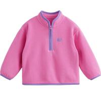 【抗静电】男女童校服撞色摇粒绒运动卫衣宝宝春秋卫衣