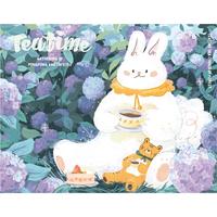 猫的天空之城500p成人拼图紫阳花园meeisme插画师合作解压兔子