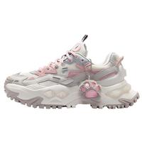 FILA FUSION斐乐潮牌女硬糖休闲厚底老爹鞋运动鞋