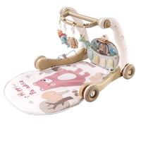 知识花园 婴儿玩具架具宝宝0-6个月脚踏琴新生儿盒满月