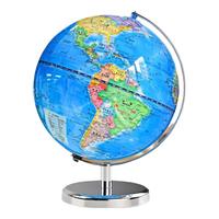 AR地球仪3D立体小初中用儿童大号教学摆件智能高中创意开学季 20cm（带灯+AR）充电款