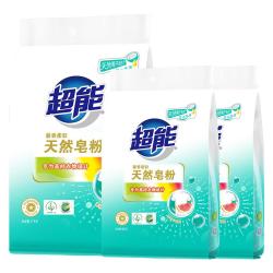超能 馨香柔软天然皂粉 8.72斤(3kg+680g*2)