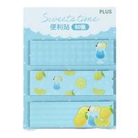 普乐士(PLUS)Sweets time便签纸用具 柠檬苏打水