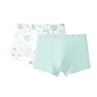 YeeHoO英氏2条装莫代尔儿童内裤女童抑菌透气高弹小童短裤宝宝A类平角内裤 女童N2301 【2条装】 2条 140