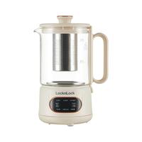 LOCK&LOCK 养生壶小型一人办公室电热水壶迷你煮茶壶0.75L煮茶器花茶壶家用烧水壶EJK3515WHT