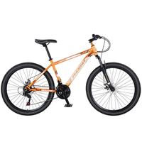 凤凰（Phoenix）山地自行车成人碟刹越野变速单车 ZB888 24英寸24速橙色 24寸24速 钢架 辐条轮 橙色