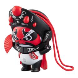 爸爸妈妈 爸爸变脸娃娃川剧变脸玩偶儿童玩具国粹脸谱四川旅游老外解压玩具