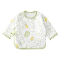 【7A抗菌】宝宝衣服春秋季婴儿半背衣无骨纯棉长袖和尚服打底潮