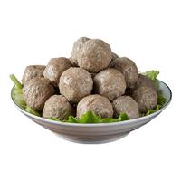 潮味陈牛肉丸潮汕汕头潮州手打手工牛筋丸子特产火锅食材商用1500g 2牛肉丸+1牛筋丸=250 x6袋