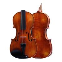 红棉（Kapok）  NV-200小提琴专业演奏全手工实木进阶考级提琴初学儿童成人通用 4/4 身高150以上【考级进阶款】 【调试】