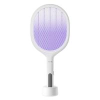 志高电蚊拍充电式家用超强力锂电池灭蚊灯二合一驱蚊打苍蝇拍