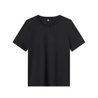 京东京造京东京造短袖女T恤纯棉女士t恤2025春季女装打底衫白小T 黑色 L L (170/88A)115~130斤