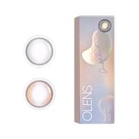 OLENS 欧朗睛 韩国隐形眼镜大小直径镜光系列日抛10片水月灰 700度
