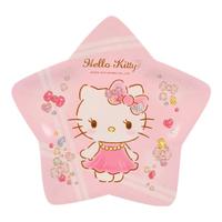 五和(WUHE)HelloKitty凯蒂猫儿童餐具宝宝餐盘分格水杯婴儿辅食碗儿童餐盘 粉色GTK五角星盘