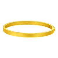 周大福傳承母亲节贵妃福镯传承大克重足金黄金手镯F232981工费:1480计价 58mm 足金 约26.55g