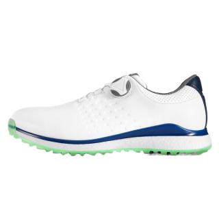 PGA  高尔夫球鞋 男士防水鞋子 防侧滑鞋钉 爆米花中底柔软舒适 PGA 301012-白蓝 41