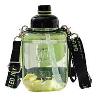吨吨BOTTLED JOY大容量吨吨桶运动户外高颜值水杯子男女塑料杯 波波绿【Tritan耐温100℃】 900ml