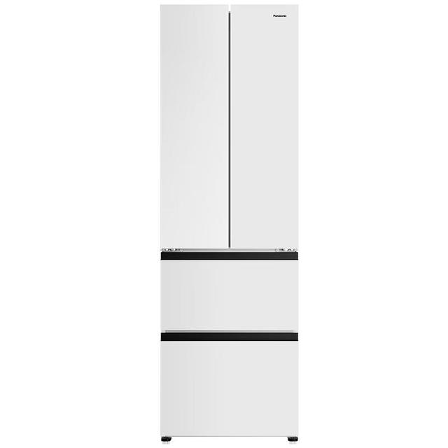 移动端、京东百亿补贴：Panasonic 小法棍 Xtra系列 NR-XG41PEB-W 风冷法式多门冰箱 400L 微珠光白