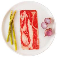 游牧御品 厚切涮烤牛肉片1.2斤 牛肉片烤肉片 牛肉生鲜 韩式烤肉 火锅食材 600g 韩式厚切涮烤调理牛肉片