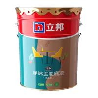 立邦 乳胶漆五合一金装抗甲醛净味防霉室内家用墙面漆白漆54升15套装 全能净味底漆 18L 1件