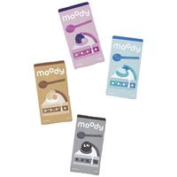 moody美瞳半年抛彩色隐形眼镜大小直径1片装 苏打气泡350度 1副需拍2件-降温蓝灰调-苏打气泡