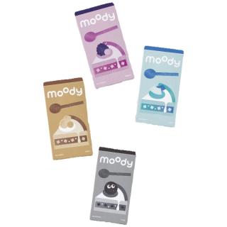 moody美瞳半年抛隐形眼镜大小直径莓莓黑茶冻100度 1副需拍2件-莓莓黑茶冻-水光瞳