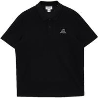 杰克·琼斯(JACK&JONES)男装25年凉感POLO衫男士翻领短袖T恤夏季高端商务休闲半袖BSQ联名 S03黑色 XL