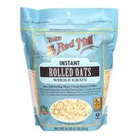 鲍勃红磨坊（Bob's Red Mill）即食燕麦片454克  全谷物纯麦片冲饮营养代餐 【全谷物】即食燕麦片454g