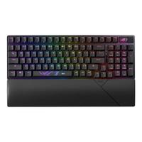 ROG 游侠2 98无线版 三模热插拔 冰暴灰轴 PBT键帽 黑色 机械键盘
