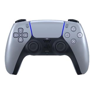 PlayStation索尼（SONY）PS5手柄日版无线游戏手柄版ps5手柄座充PC电脑steam ps5游戏机配件TZ12C PS5手柄 亮灰银【日版】
