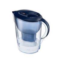 YTBBR过滤净水器3.5L滤水壶适配德国Brita碧然德滤芯净水器厨房过滤水壶净化壶活性炭去除水垢异味 海洋蓝3.5L去垢专家【1壶+6芯】 送货入户