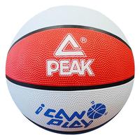 匹克篮球儿童5号比赛室内外耐磨水泥地幼儿小青少年五号蓝球红 红色