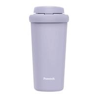 孔雀（Peacock）保温杯 316不锈钢高颜值便携随行水杯弹盖咖啡杯 星芒紫 400ml 【316弹盖款】