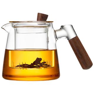 美斯尼加厚玻璃泡茶壶泡茶器带过滤功夫居家用茶具 兮韵壶 650ml