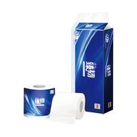 得力（deli）臻韧有芯卷纸 超韧四层140g*10卷 加厚耐用卫生纸卷桶纸纸巾 WJ4140-01