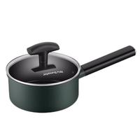 九阳（Joyoung） 小奶锅平底不粘婴儿辅食锅泡面锅方便面牛奶锅雪平锅宝宝热奶锅 轻奢绿 16cm