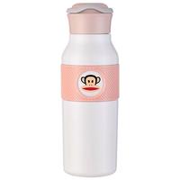 大嘴猴保温杯不锈钢男女随行杯子运动水杯 纯真白420ml