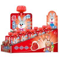 比达兔 BIDAR RABBIT煮山楂果泥原味膳食纤维50g*10袋