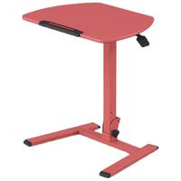 智芯可移动升降床边桌可折叠小桌子书桌家用小型电脑桌学习工作台 小叠桌-波尔多红