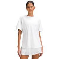 lululemon丨Back Vent女士运动后背通风款 T 恤防晒速干 LW3HL9S 白色 XS /4