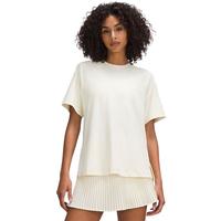 lululemon丨Back Vent女士运动后背通风款 T 恤防晒速干 LW3HL9S 舞动黄 XL /12